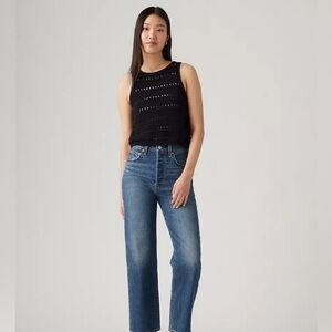 Levi’s Ribcage Straight Ankle Jeans